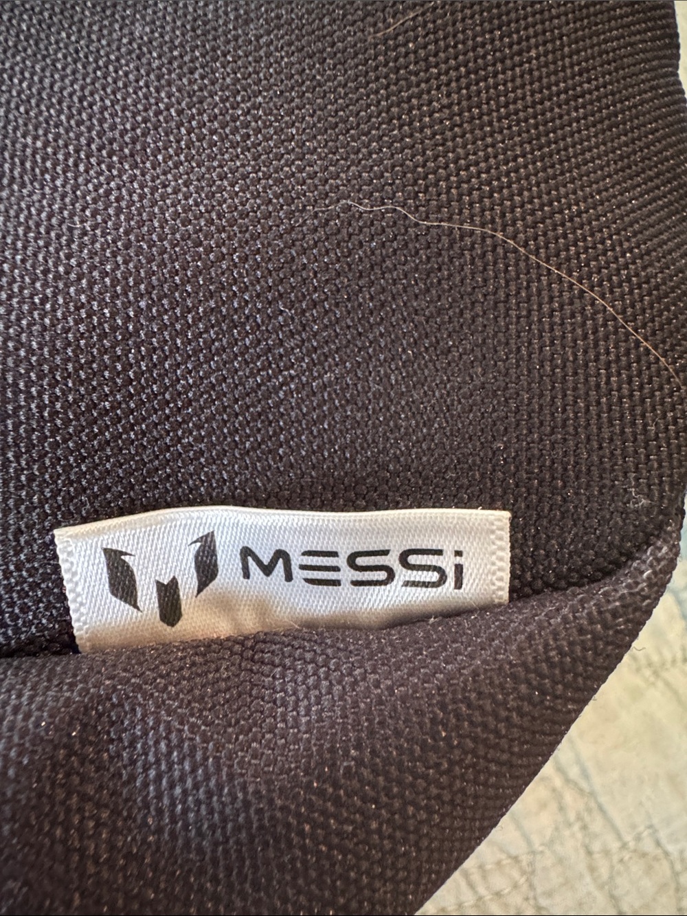 MESSI Black Backpack with Pink Logo - Unisex Everyday Backpack - Picture 3 of 12
